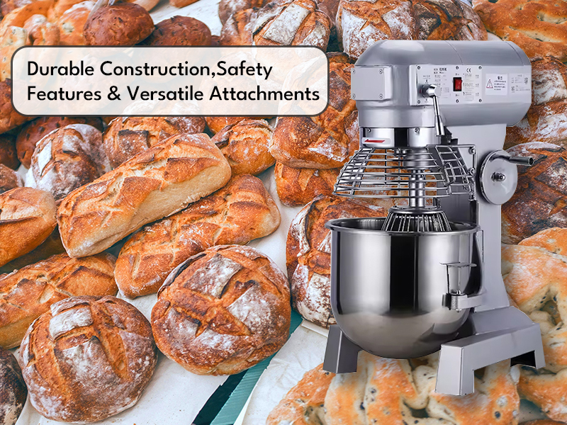 INTRODUCING KWELL'S COMMERCIAL PLANETARY DOUGH MIXER